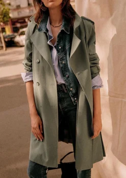 Outlet Sezane Trenchcoat Scott
