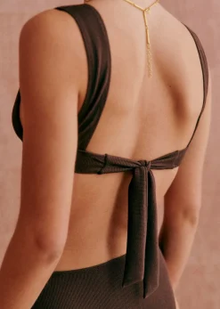 Discount Sezane Triangel-Bikinioberteil Plage Secrète - Sézane X Ysé Braun