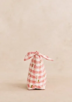 Sale Sezane Täschchen Mit Reißverschluss Vichy-Rose