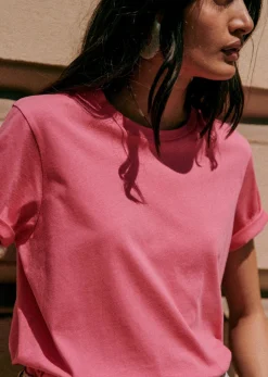 Hot Sezane T-Shirt Conrad – Rosa Schöpfung Rosa Bubble