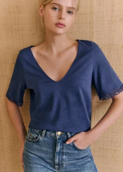 Clearance Sezane T-Shirt Lorna