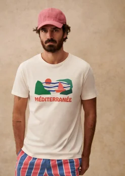 Outlet Sezane T-Shirt Mer Ecru
