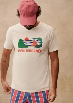 Outlet Sezane T-Shirt Mer Ecru