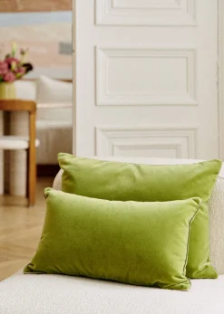 Sale Sezane Velours-Kissen Édition -  Großes Modell