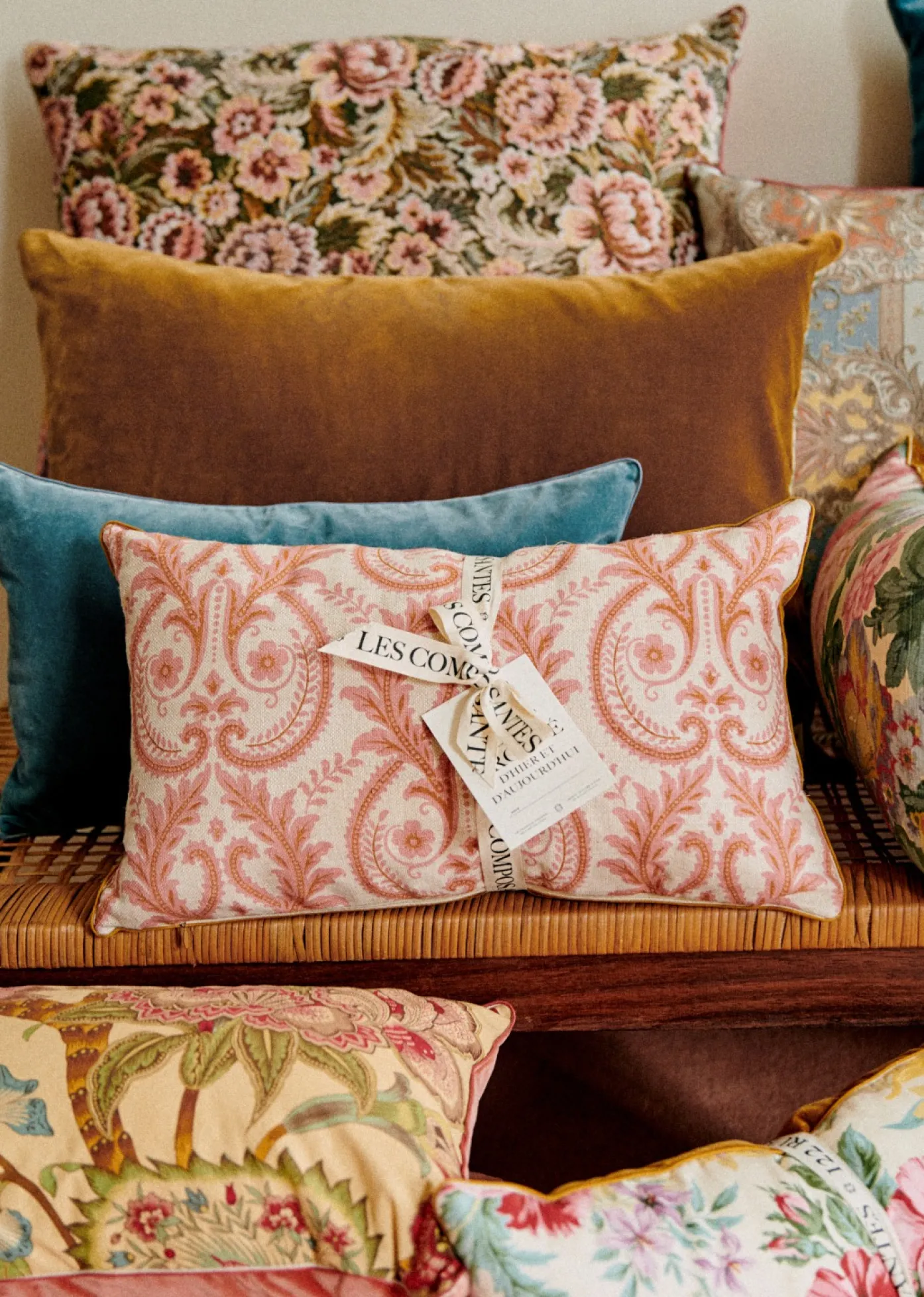 Online Sezane Vintage-Kissen – Kleines Modell