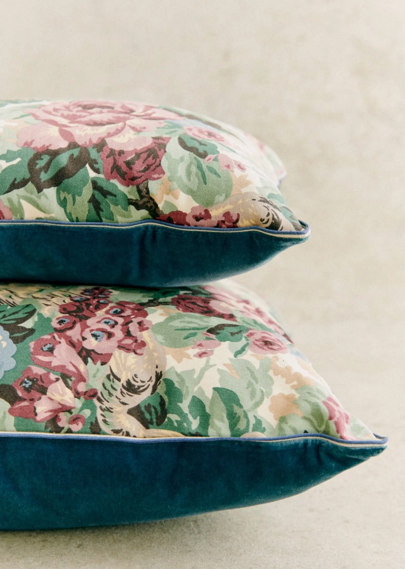 Sezane Vintage-Kissen – Sehr Großes Modell