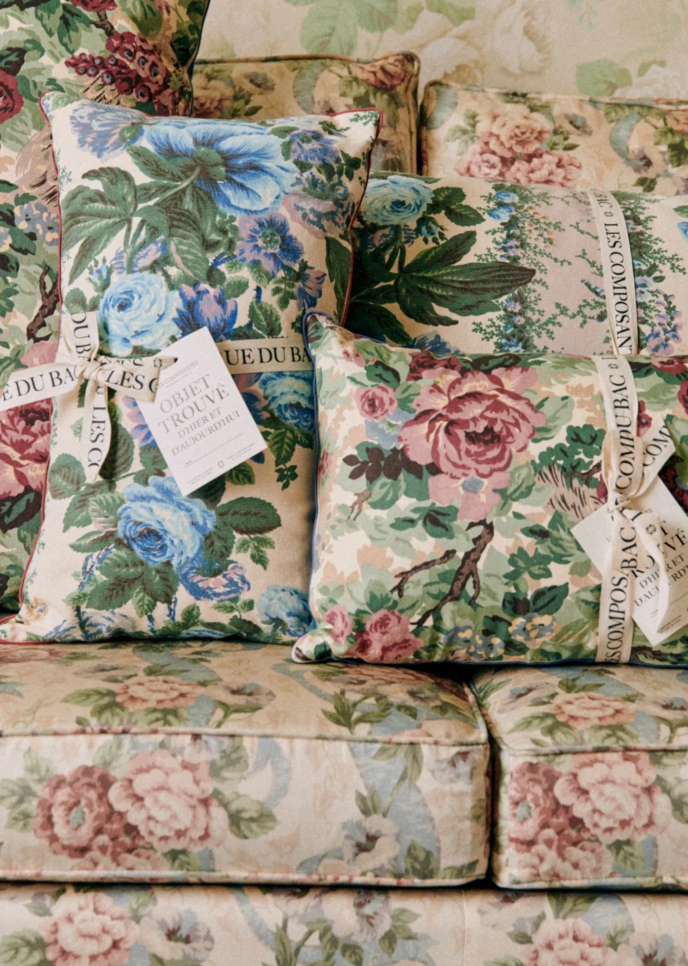 Best Sezane Vintage-Kissen – Sehr Großes Modell