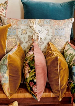 Hot Sezane Vintage-Kissen – Sehr Großes Modell