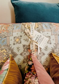 Hot Sezane Vintage-Kissen – Sehr Großes Modell