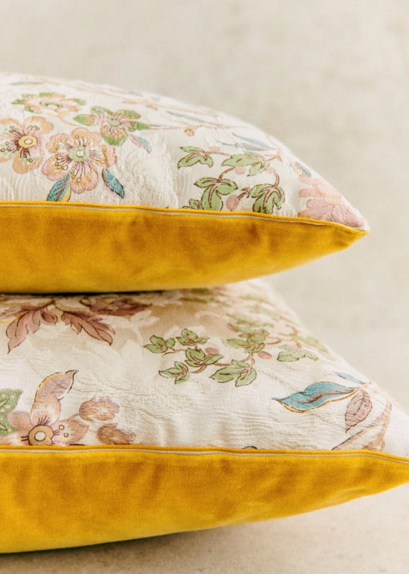 Clearance Sezane Vintage-Kissen – Sehr Großes Modell