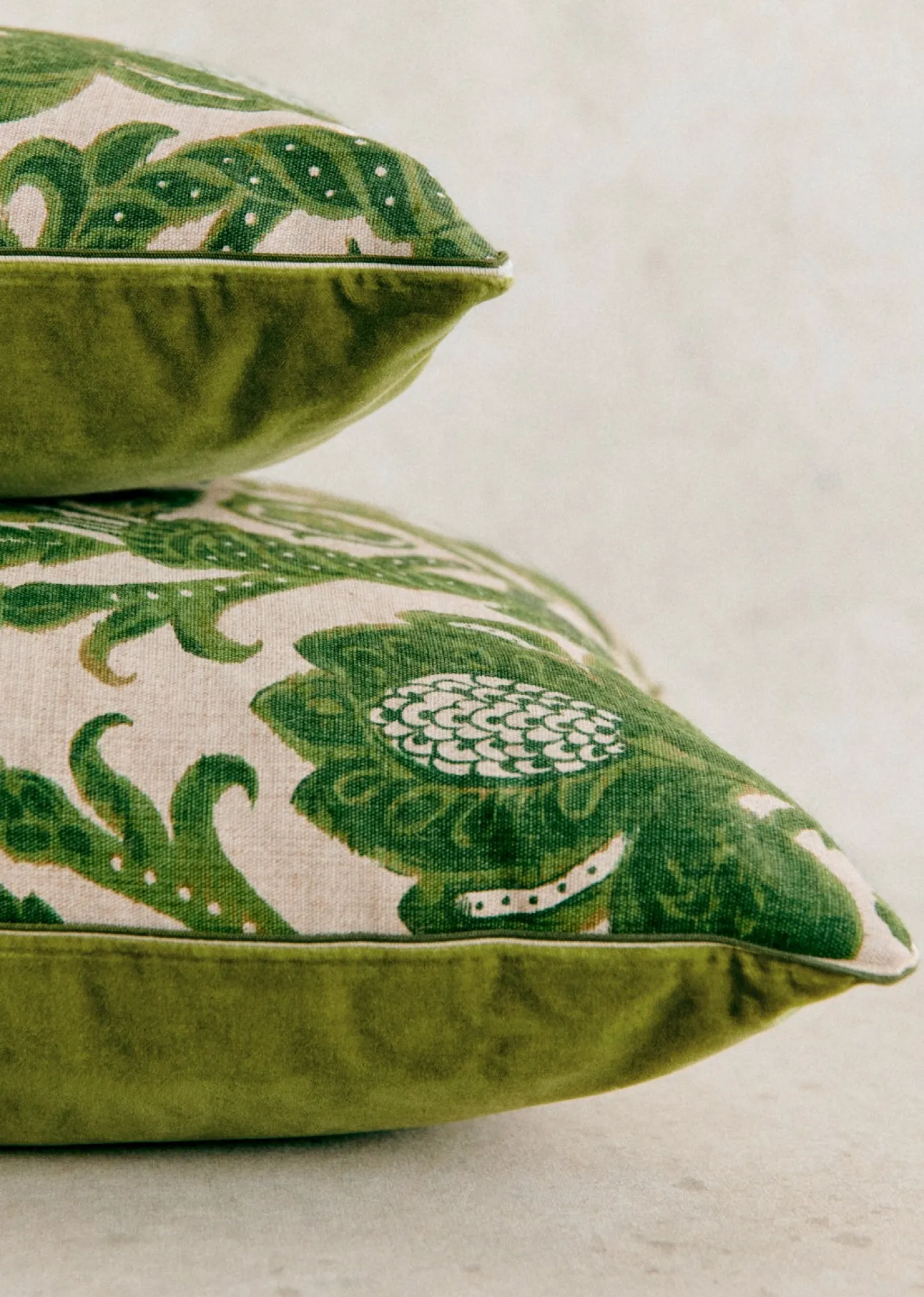 Clearance Sezane Vintage-Kissen – Sehr Großes Modell