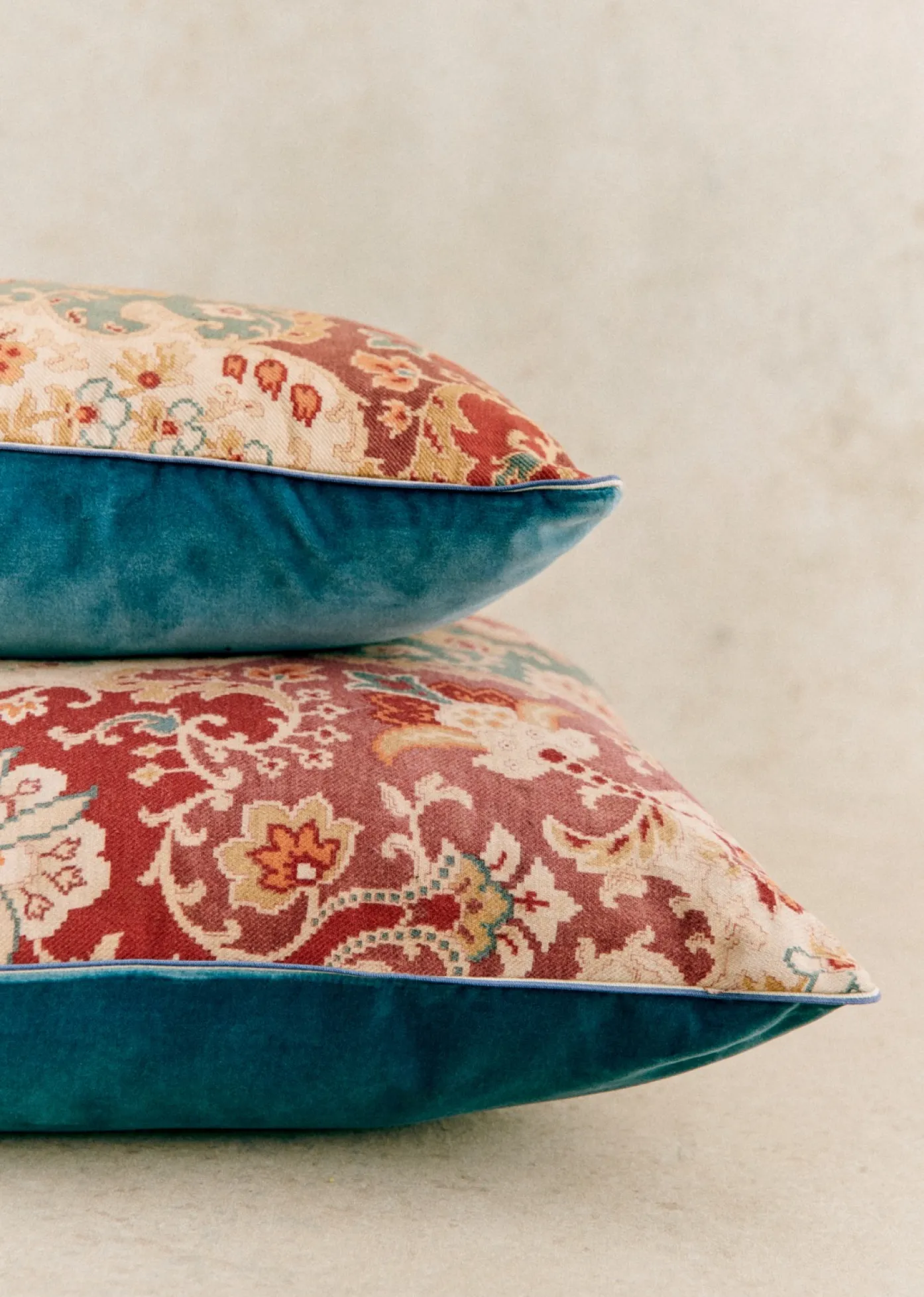 New Sezane Vintage-Kissen – Sehr Großes Modell