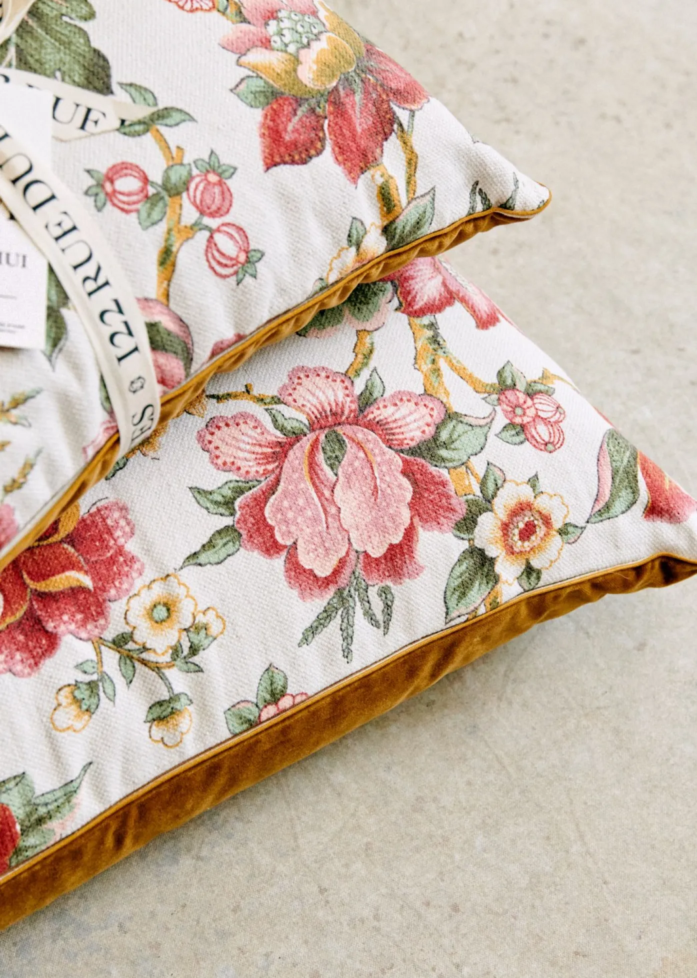 New Sezane Vintage-Kissen – Sehr Großes Modell