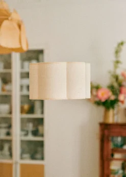 New Sezane Wandleuchte Boléro - Kleines Modell Jute ecrufarben
