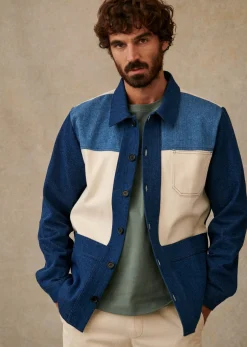 Clearance Sezane Will Patchwork Denim